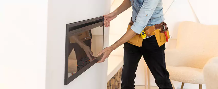 Metal Fireplace Installation in Goodyear, Arizona