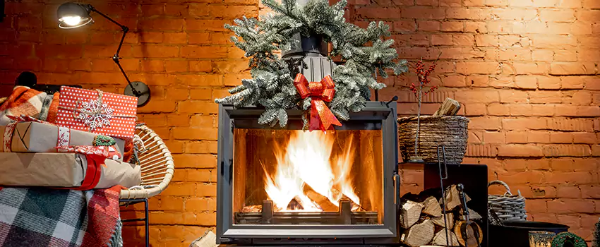 Travis Industries Linear Gas Fireplace Installation in Goodyear, Arizona