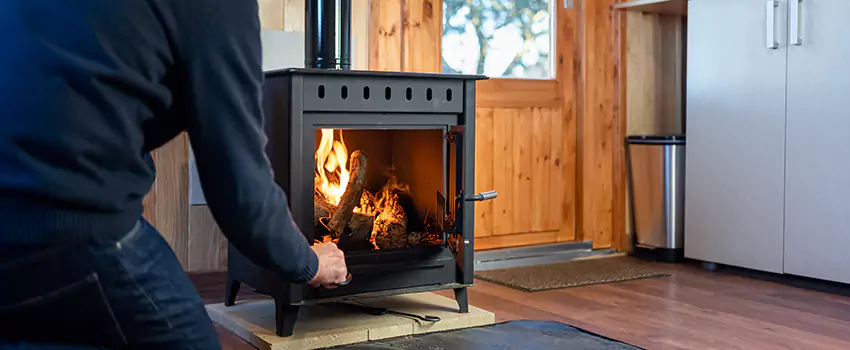 Open Hearth Wood Fireplace Installation in Goodyear, AZ