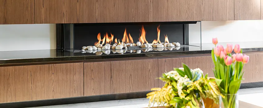 Double-height Fireplace Design Refurbishment in Goodyear, Arizona